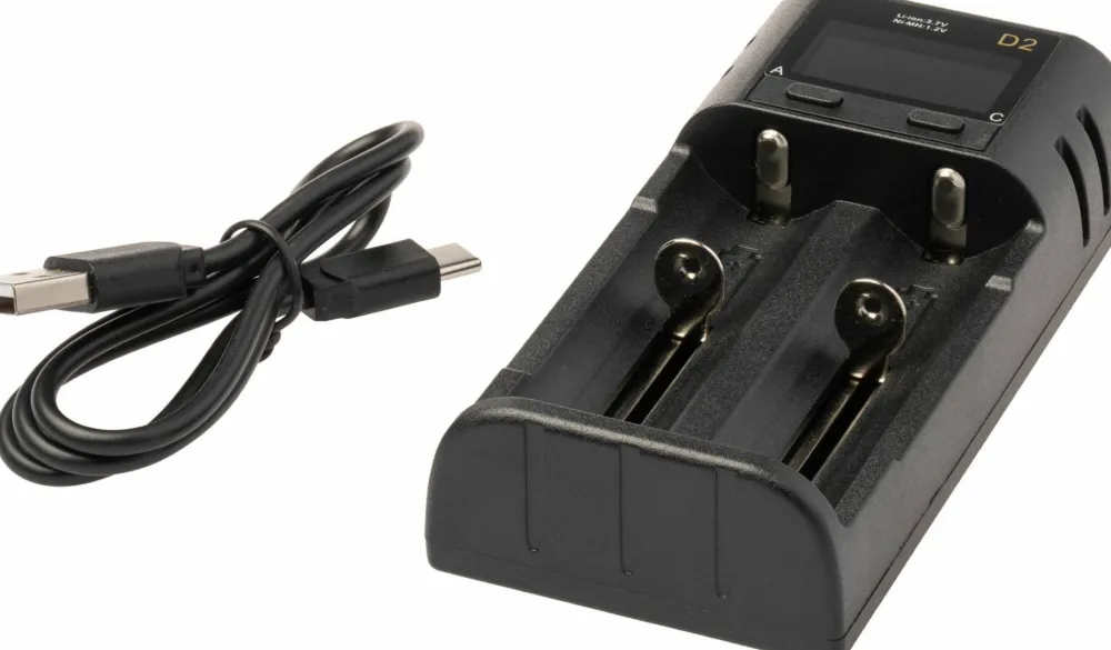Lafayette 18650 Double Charger Black Clearance