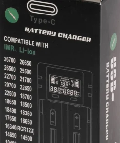 Lafayette 18650 Double Charger Black Clearance
