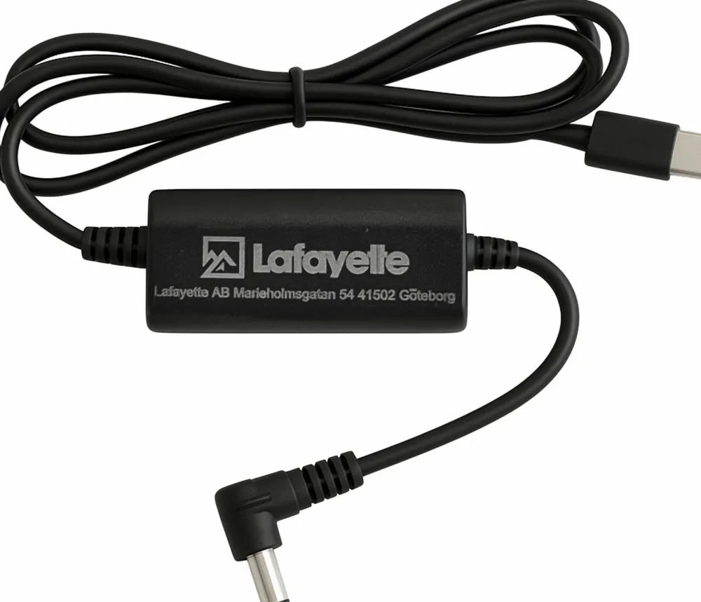 Lafayette Charging Adapter USB-C 1m Smart/Smart+ Black