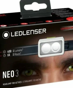 Led Lenser Neo3 White/Green Clearance