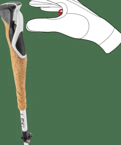 Leki Cross Trail Fx Superlite White-ferra-black Best