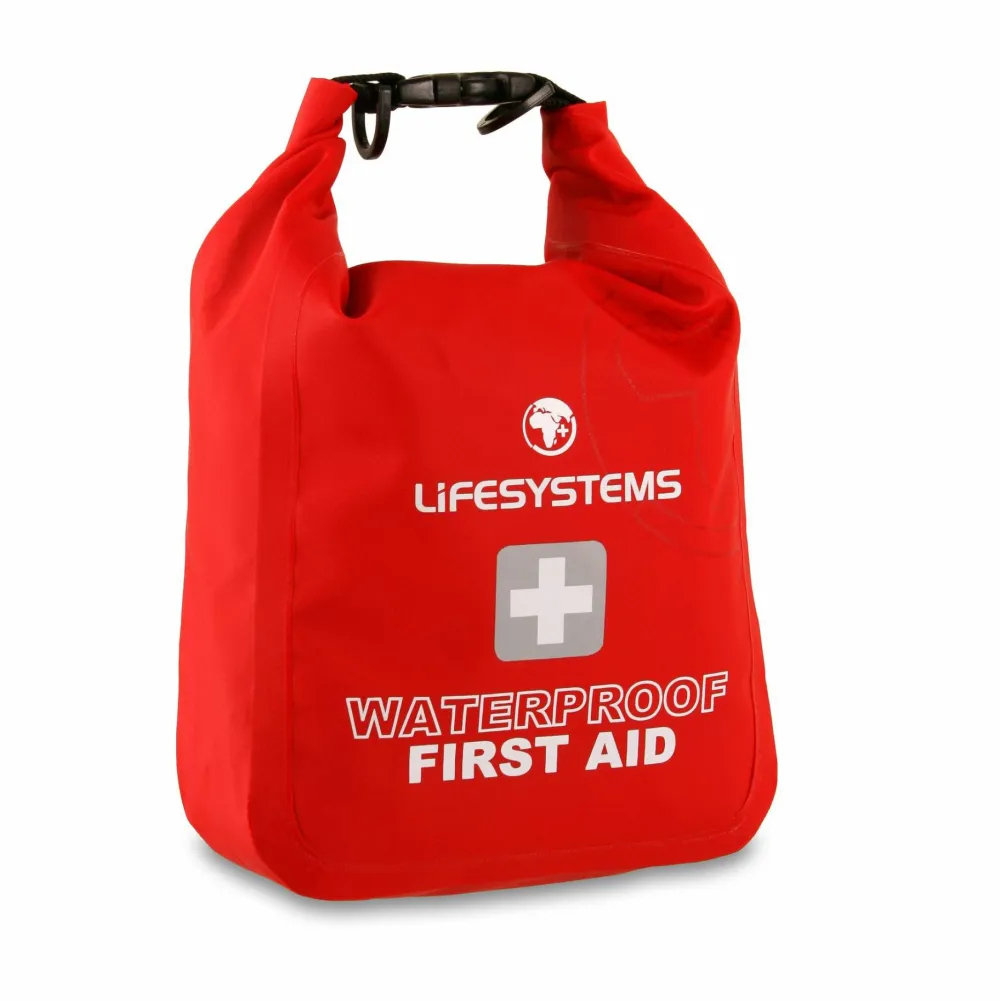Lifesystems First Aid Waterproof Nocolour rød Sale