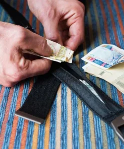 Sale Money Belt Black Skydd & Säkerhet