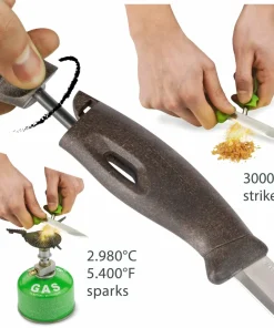 Light My Fire Swedish Fireknife Bio 2in1 Sage Green