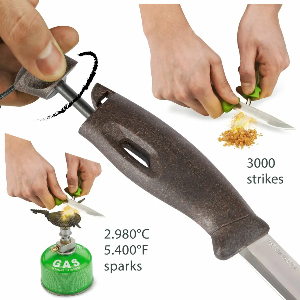 Light My Fire Swedish Fireknife Bio 2in1 Sage Green