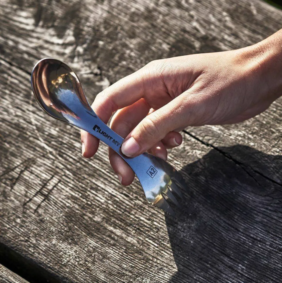 Light My Fire Swedish Spork Stainless Stainless Steel