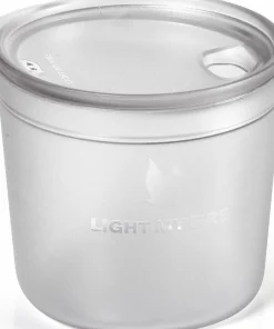 Light My Fire Tumbler with snap lid short 4-pack Transparent