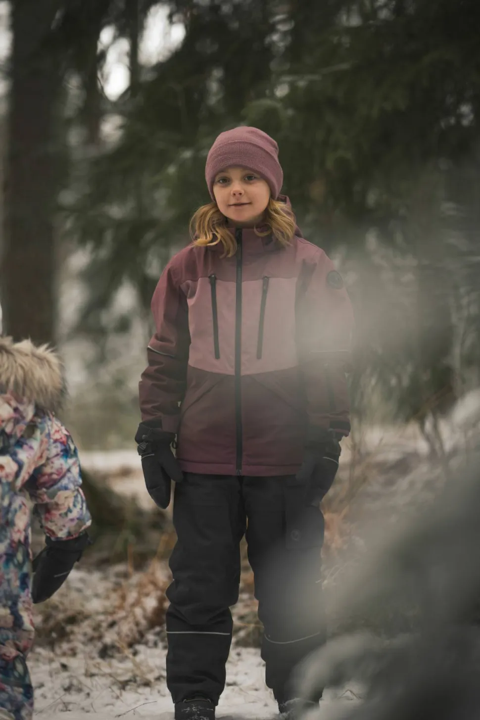 Lindberg Kids' Alpine Winter Jacket Dry Rose/plum