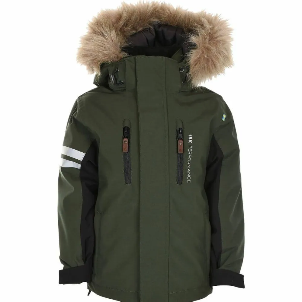 Lindberg Kids' Colden Jacket Green Best