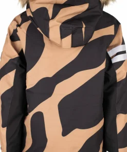 Lindberg Kids' Colden Jacket Beige/black