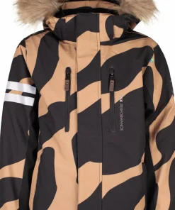 Lindberg Kids' Colden Jacket Beige/black