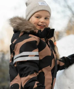 Lindberg Kids' Colden Jacket Beige/black
