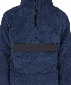 Lindberg Kids' Kläppen Pile Jacket Navy Hot