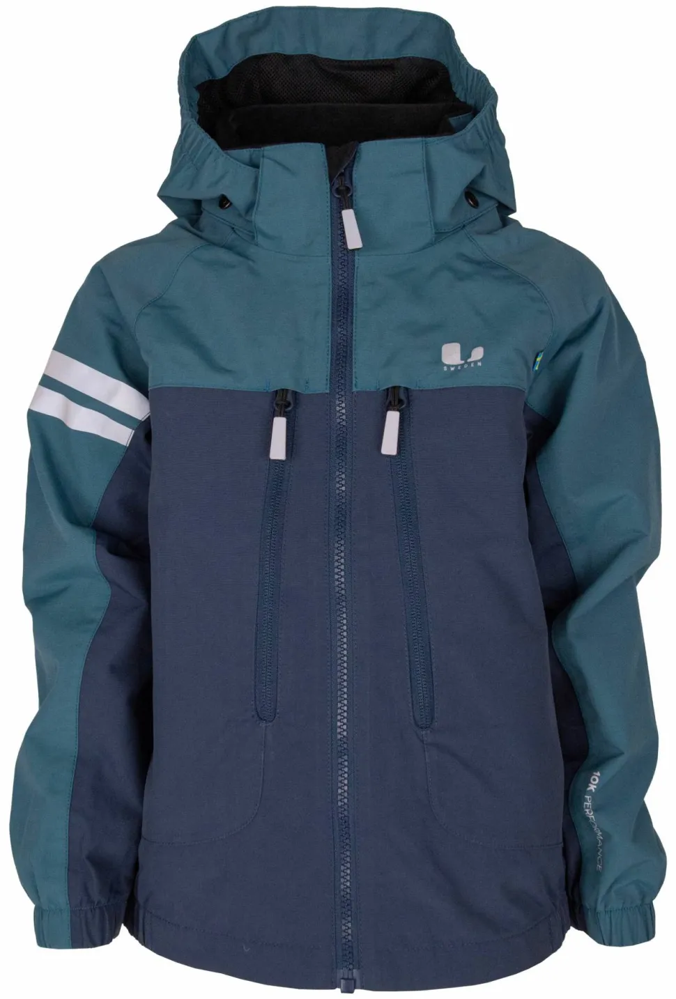 Lindberg Kids' Lingbo Jacket Turquoise/Navy