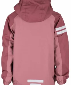 Lindberg Kids' Lingbo Shell Jacket Dry Rose/rose