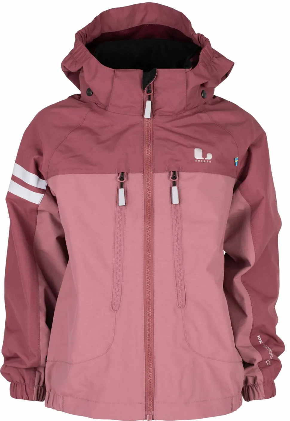 Lindberg Kids' Lingbo Shell Jacket Dry Rose/rose