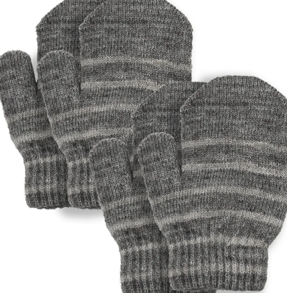 Lindberg Kids' Magic Wool Stripe 2-P Anthracite/Grey Clearance
