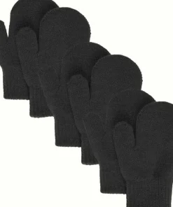 Lindberg Kids' Åsbro Magic Mitten 3-Pack Black New