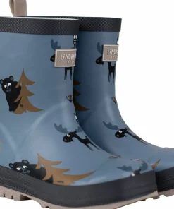Lindberg Kids' Sjövild Rubber Boot Blue