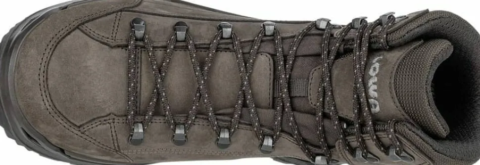 LOWA Men's Renegade Evo Gore-Tex Mid Espresso/Seaweed