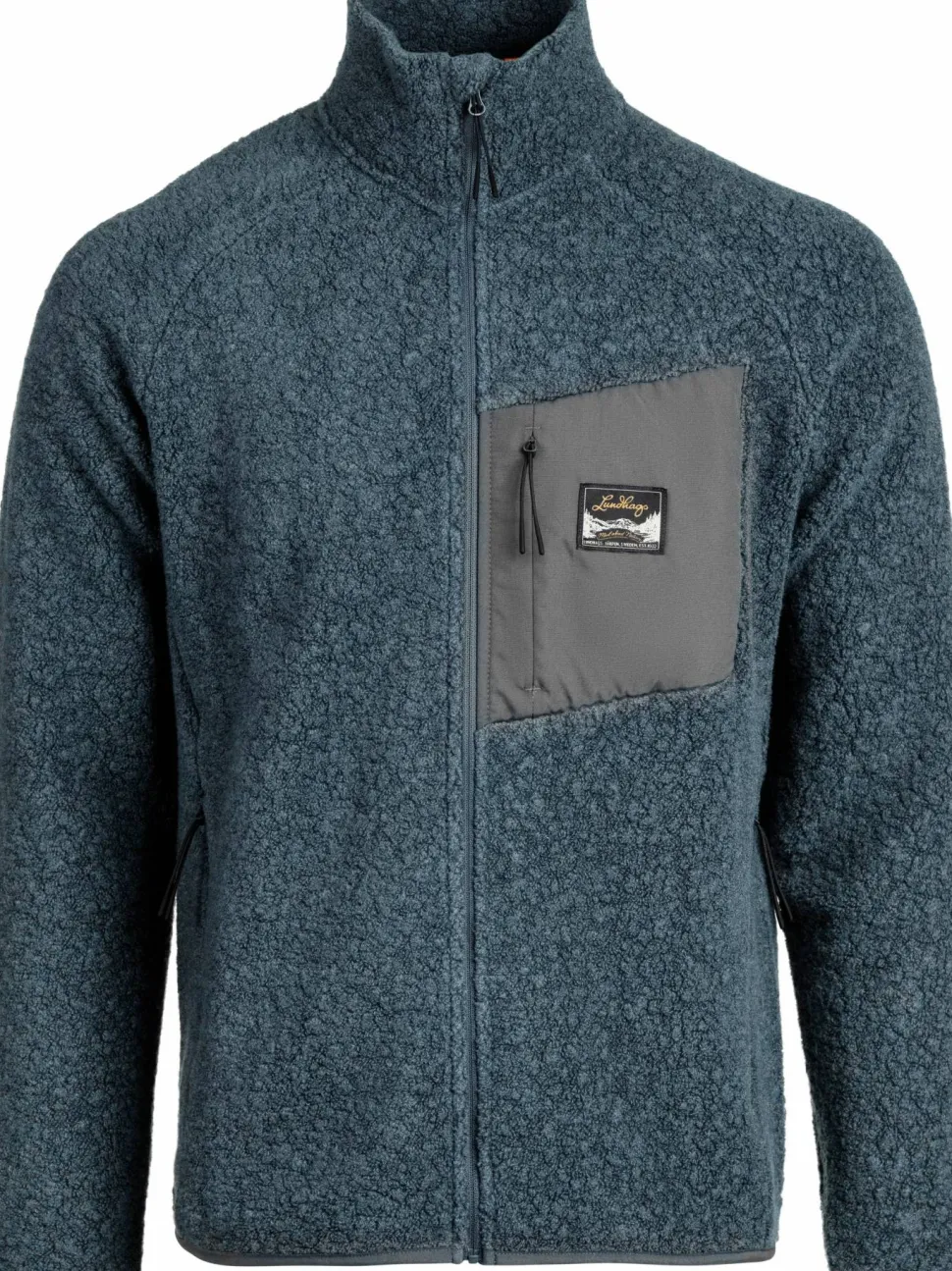 Lundhags Men's Flok Wool Pile Dark Sky Blue