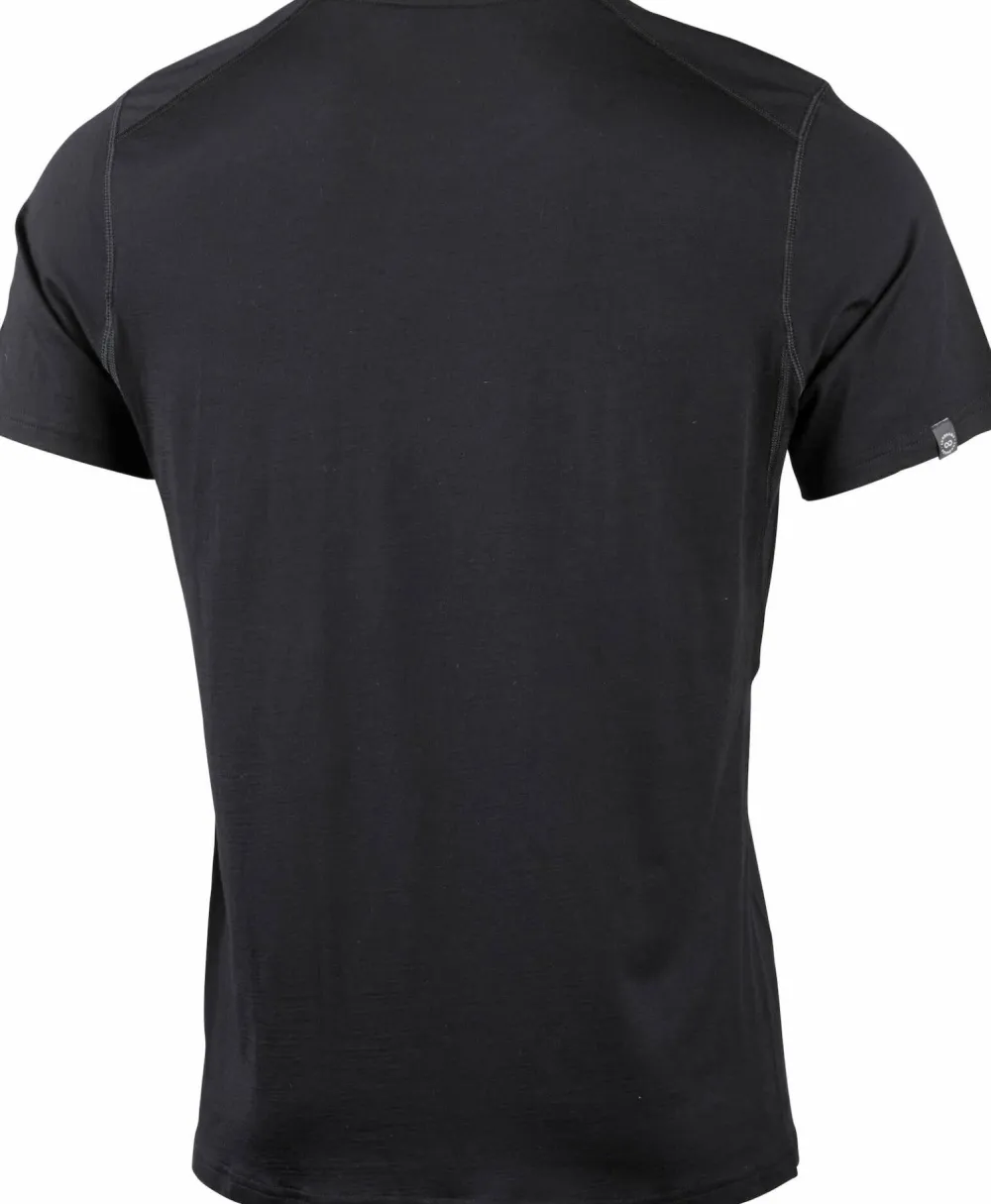 Lundhags Men's Gimmer Merino Light Tee Black Clearance
