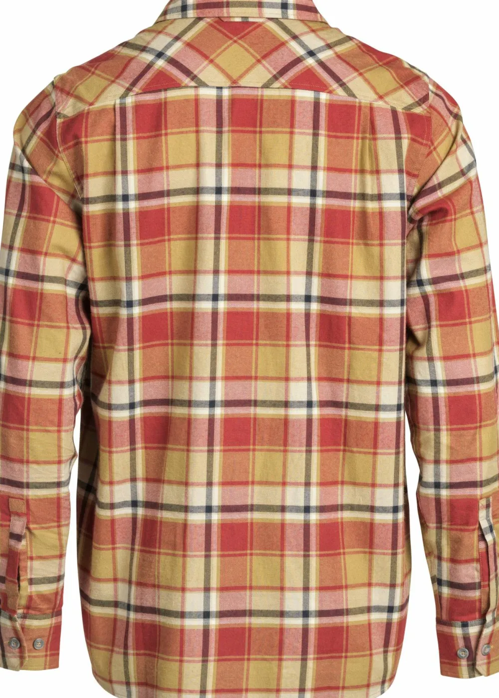 Lundhags Men's Järpen Plaid Flannel Shirt Rosewood Online