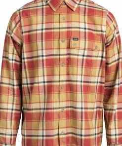Lundhags Men's Järpen Plaid Flannel Shirt Rosewood Online