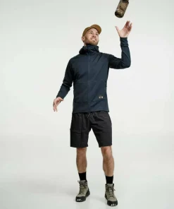 Lundhags Men's Tived Merino Hoodie Deep Blue Clearance