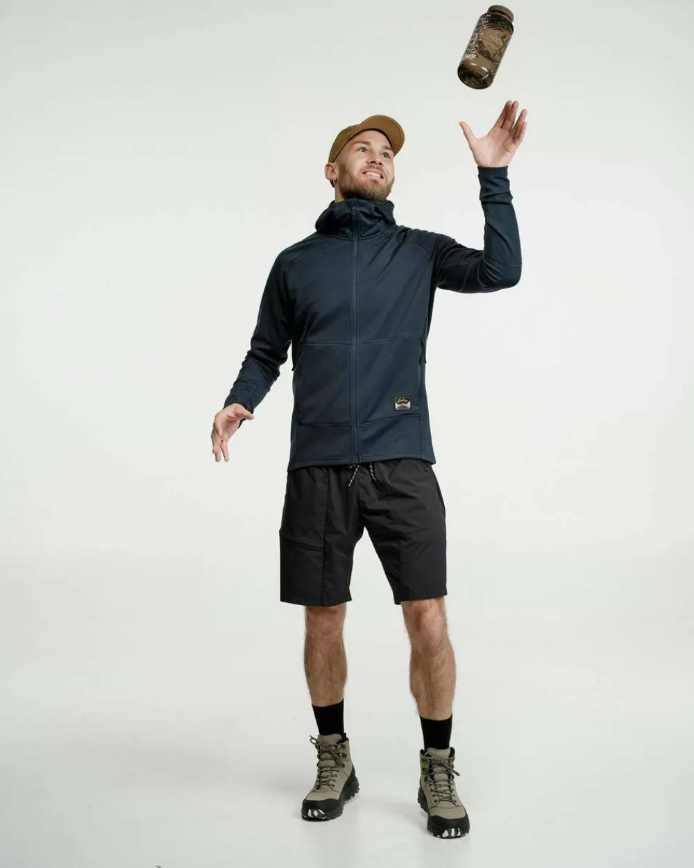 Lundhags Men's Tived Merino Hoodie Deep Blue Clearance