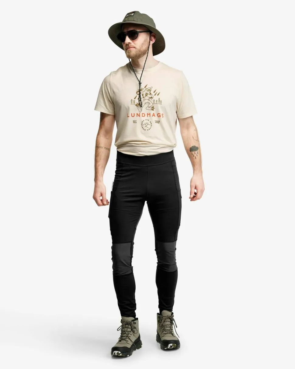 Lundhags Men's Tived Tights Black/charcoal