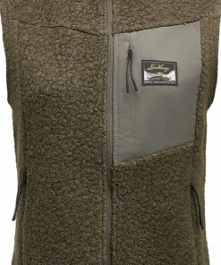 Lundhags Women's Flok Wool Pile Vest Forest Green