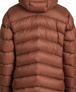 Lundhags Women's Fulu Down Hooded Jacket Burgundy