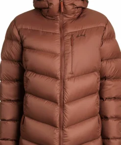 Lundhags Women's Fulu Down Hooded Jacket Burgundy