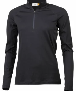 Lundhags Women's Gimmer Merino Light 1/2 Zip Black Online