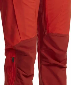 Lundhags Women's Makke High Waist Curved Pant Lively Red/Mellow Red