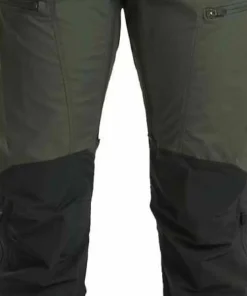 Lundhags Women's Makke High Waist Curved Pants Short Forest Green/black