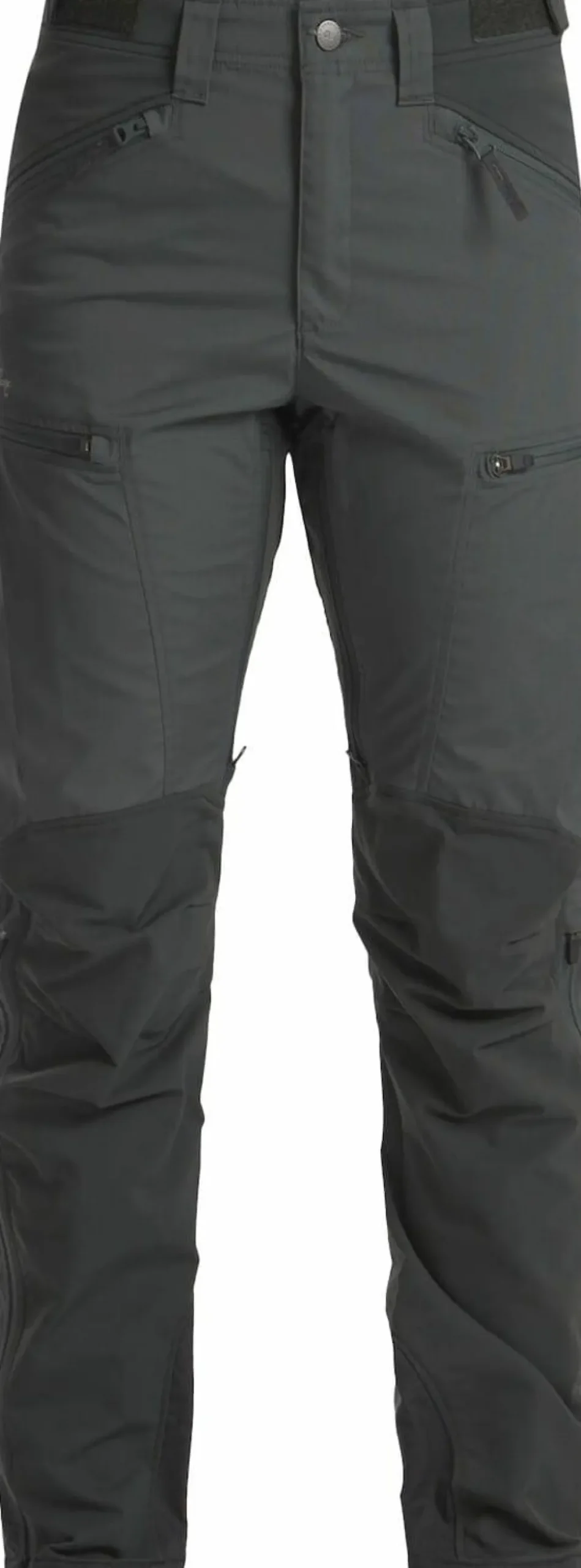 Lundhags Women's Makke High Waist Curved Pant Granite/charcoal