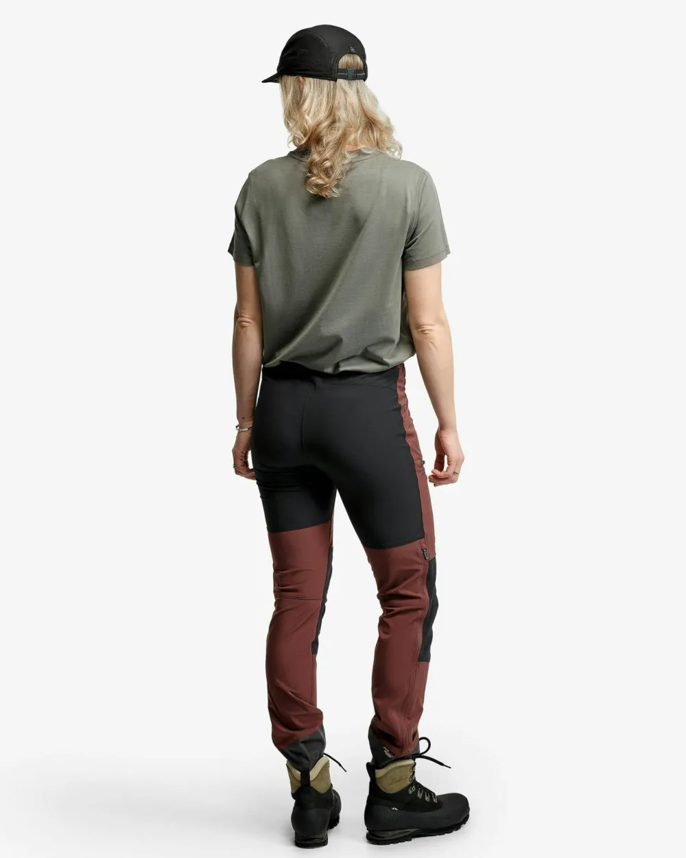 Lundhags Women's Padje Stretch Pant Burgundy/Black Clearance