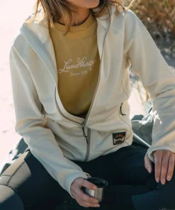 Lundhags Women's Tived Merino Hoodie Chalk White