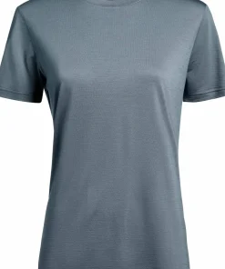 Lundhags Women's Tived T-Shirt Dark Sky Blue Dk Sky Blue Online