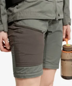New Women's Tived Zip-Off Pant Dambyxor