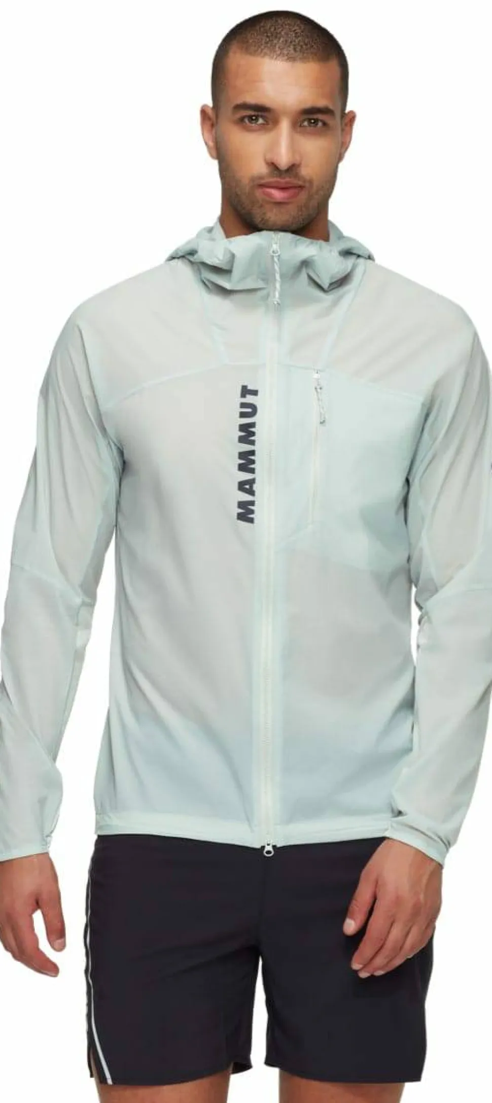 Mammut Men's Aenergy Wb Hooded Jacket Silver Sage