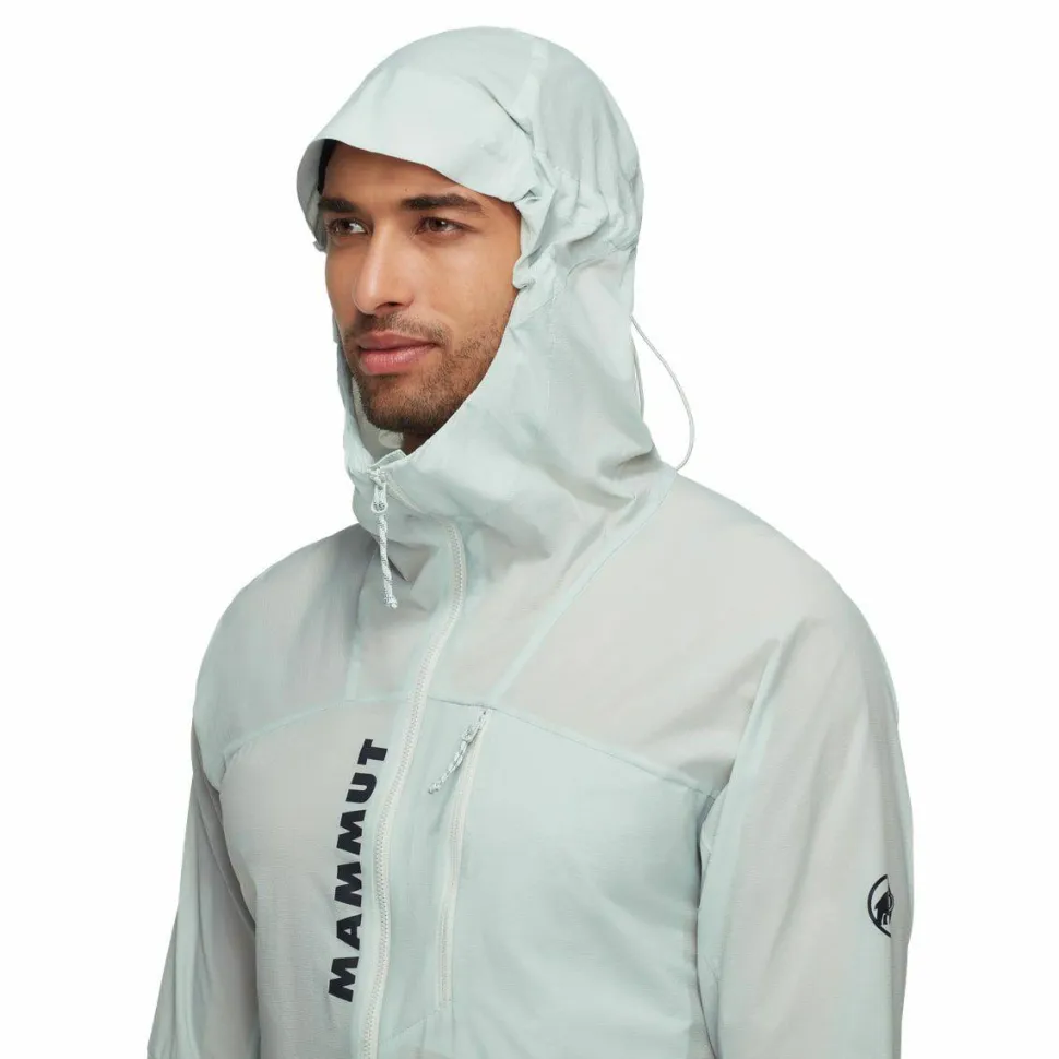 Mammut Men's Aenergy Wb Hooded Jacket Silver Sage