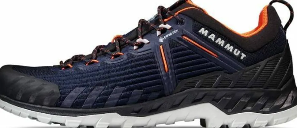 Mammut Men's Alnasca Knit Iii Low GORE-TEX Marine-black