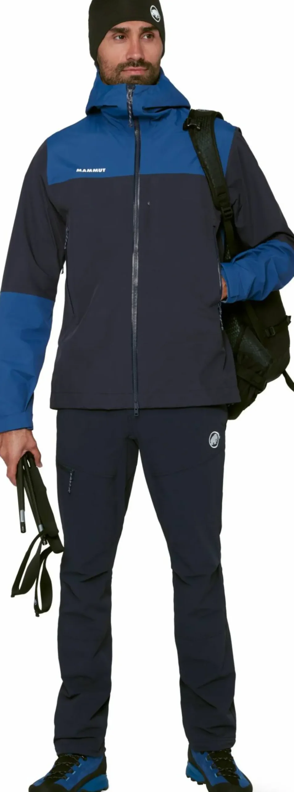 Mammut Men's Alto Guide Hs Hooded Jacket Marine-tschiel