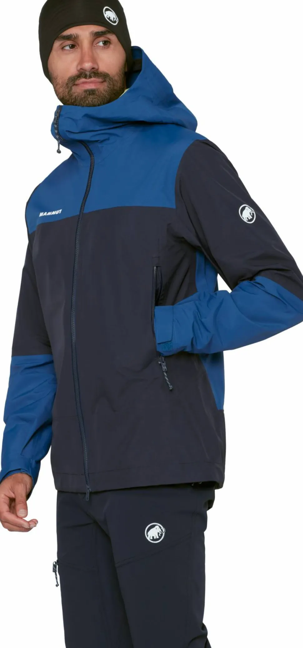 Mammut Men's Alto Guide Hs Hooded Jacket Marine-tschiel