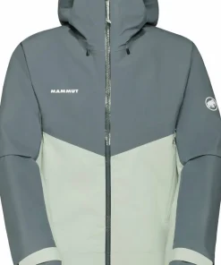 Mammut Men's Crater Iv Hs Hooded Jacket Silver Sage/Strata Silver Sage-Strata Outlet