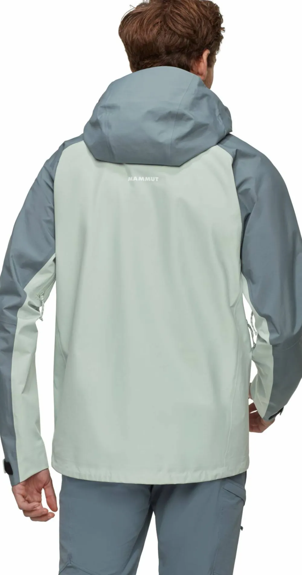 Mammut Men's Crater Iv Hs Hooded Jacket Silver Sage/Strata Silver Sage-Strata Outlet