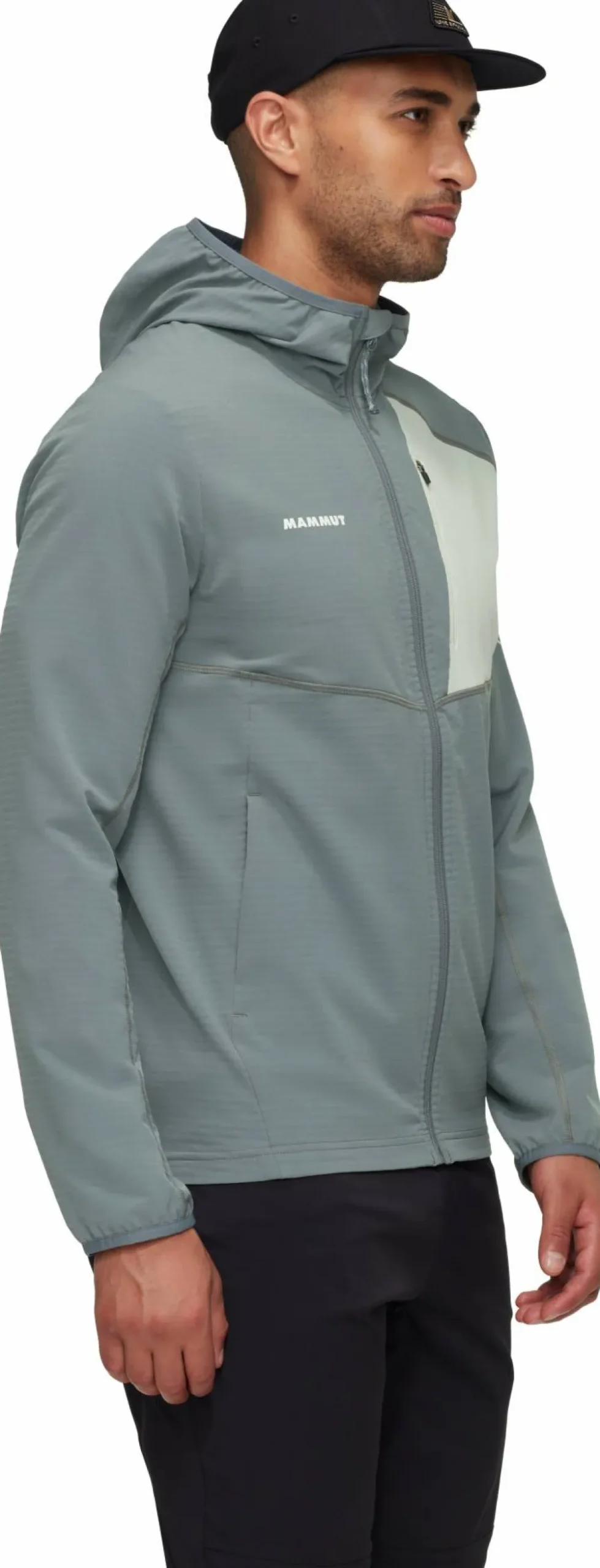 Mammut Men's Madris Light Ml Hooded Jacket Strata-Silver Sage Online